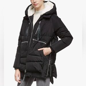 Orlay black down coat